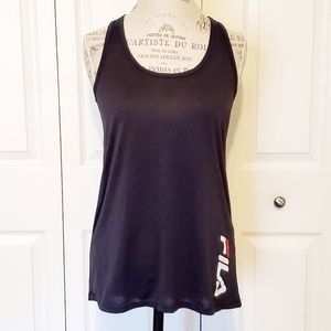 FILA Dark Gray Charcoal Racerback Tank Top